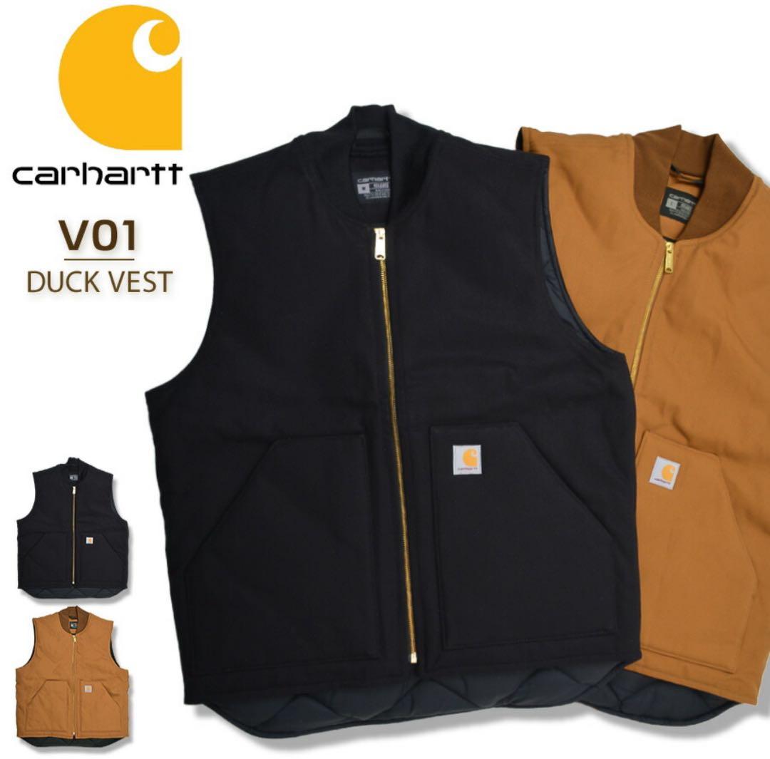 トップス Carhartt v01 brown vest