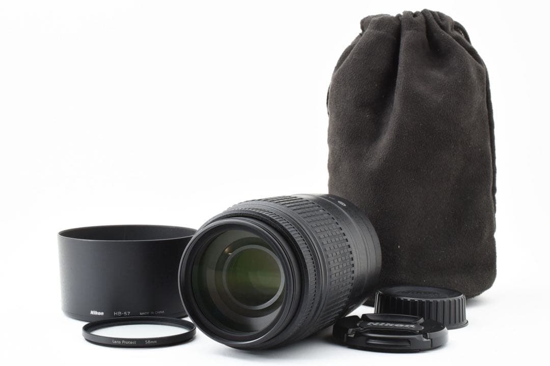 ☆外観美品【NIKON】VR AF-S 55-300mm F4.5-5.6 G