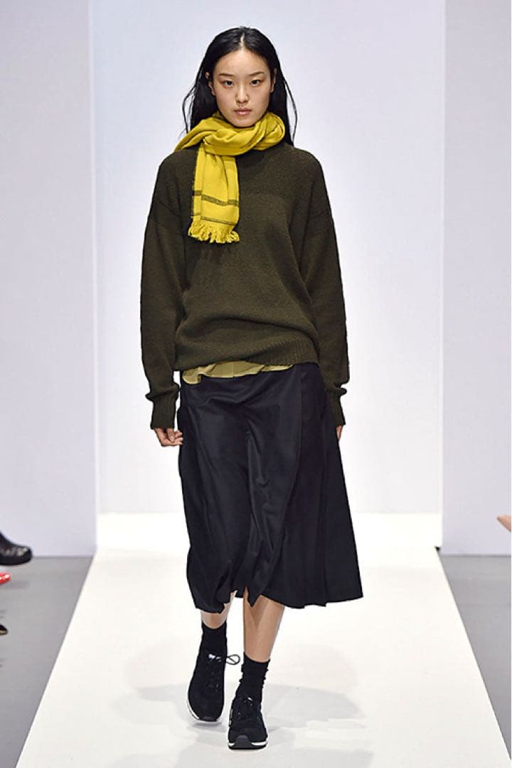 専用*マーガレットハウエル×FOXBROTHERSしなやかラッププリーツスカート