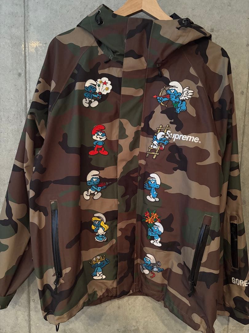 ジャケット・アウター Supreme Smurfs GORE-TEX Shell Jacket