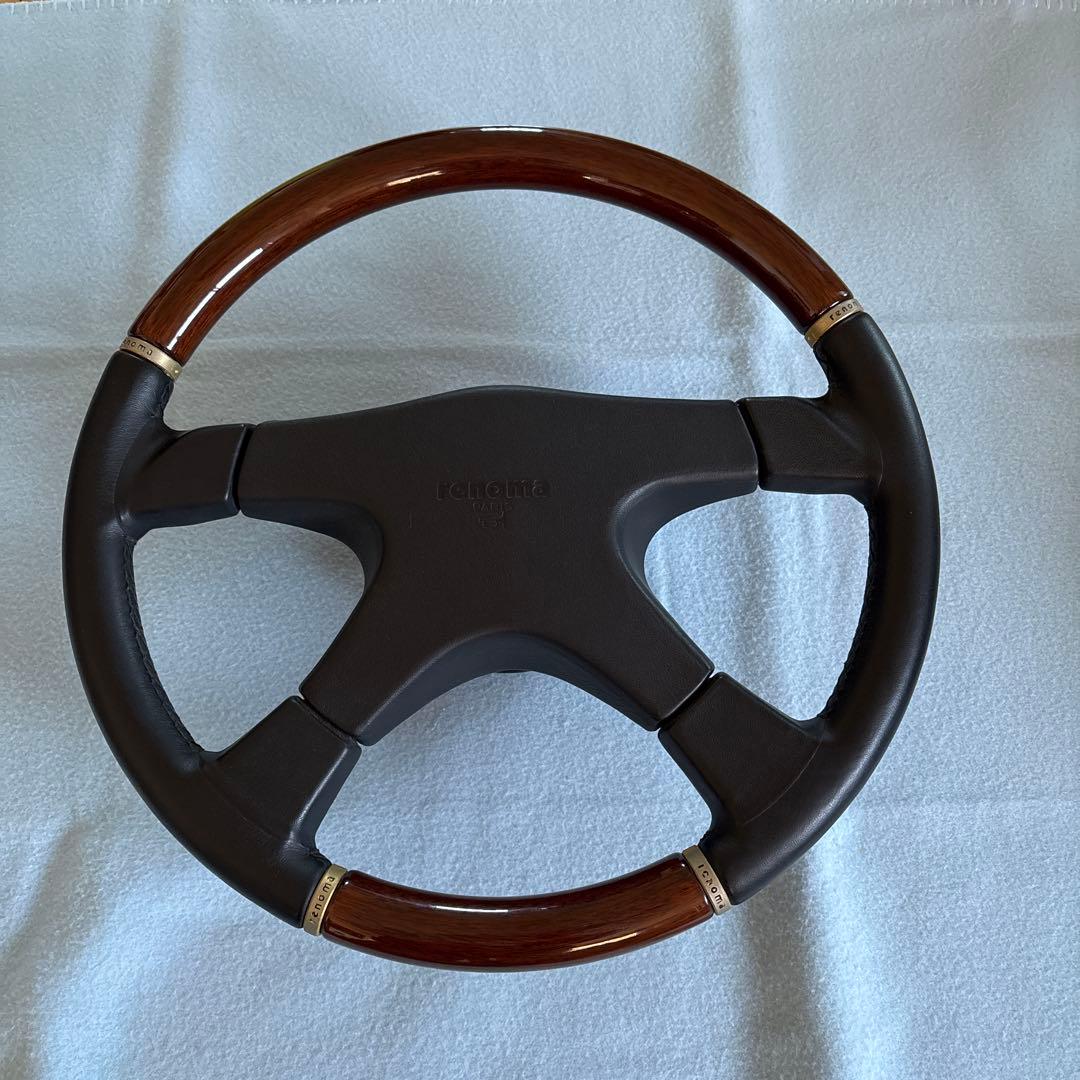 レノマ　ステアリング 当時物