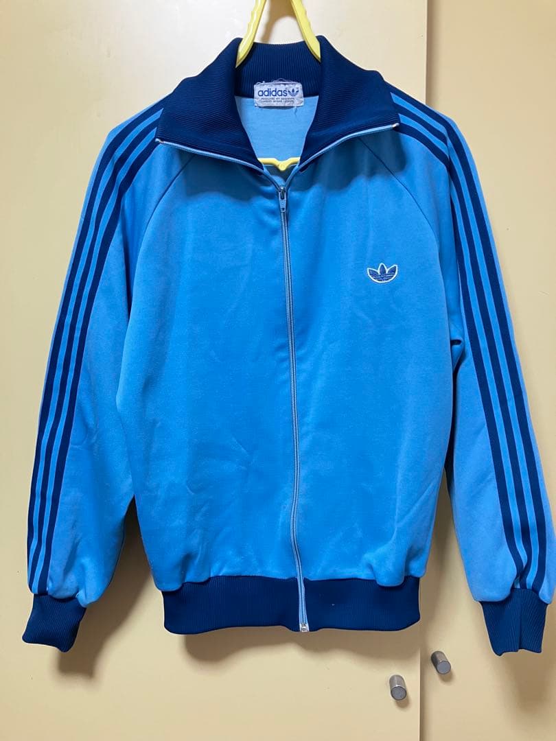 美品！adidas ジャージ70s−80s デサントADS-4F 【おまけ付き】