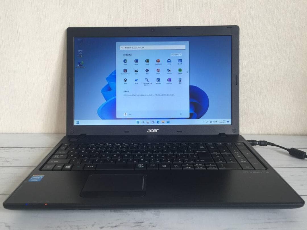 エイサ TMP453M 15.6型TFT液晶 フルサイズノートパソコン