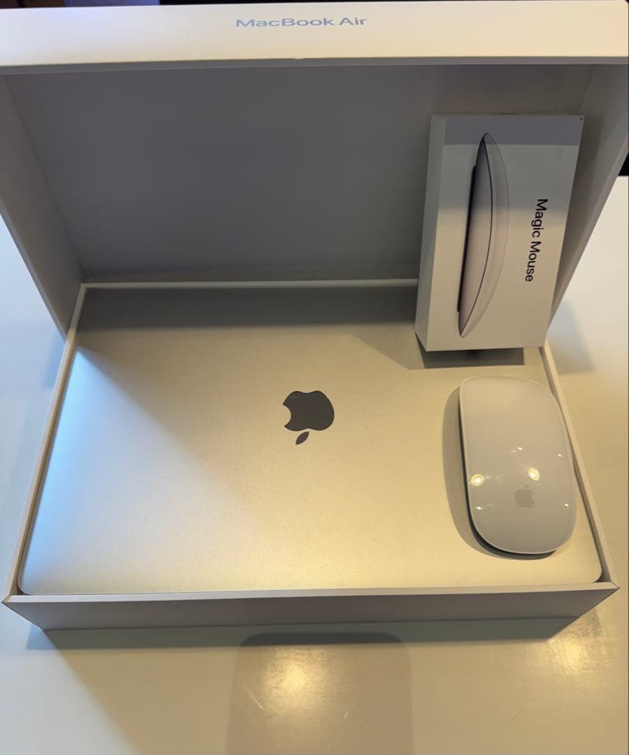 MacBookAirM1 256gbシルバー + Magic Mouse2