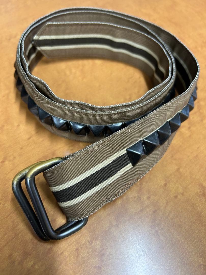 Number (N)ine ナンバーナイン ピラミッドスタッズ ベルト カート期