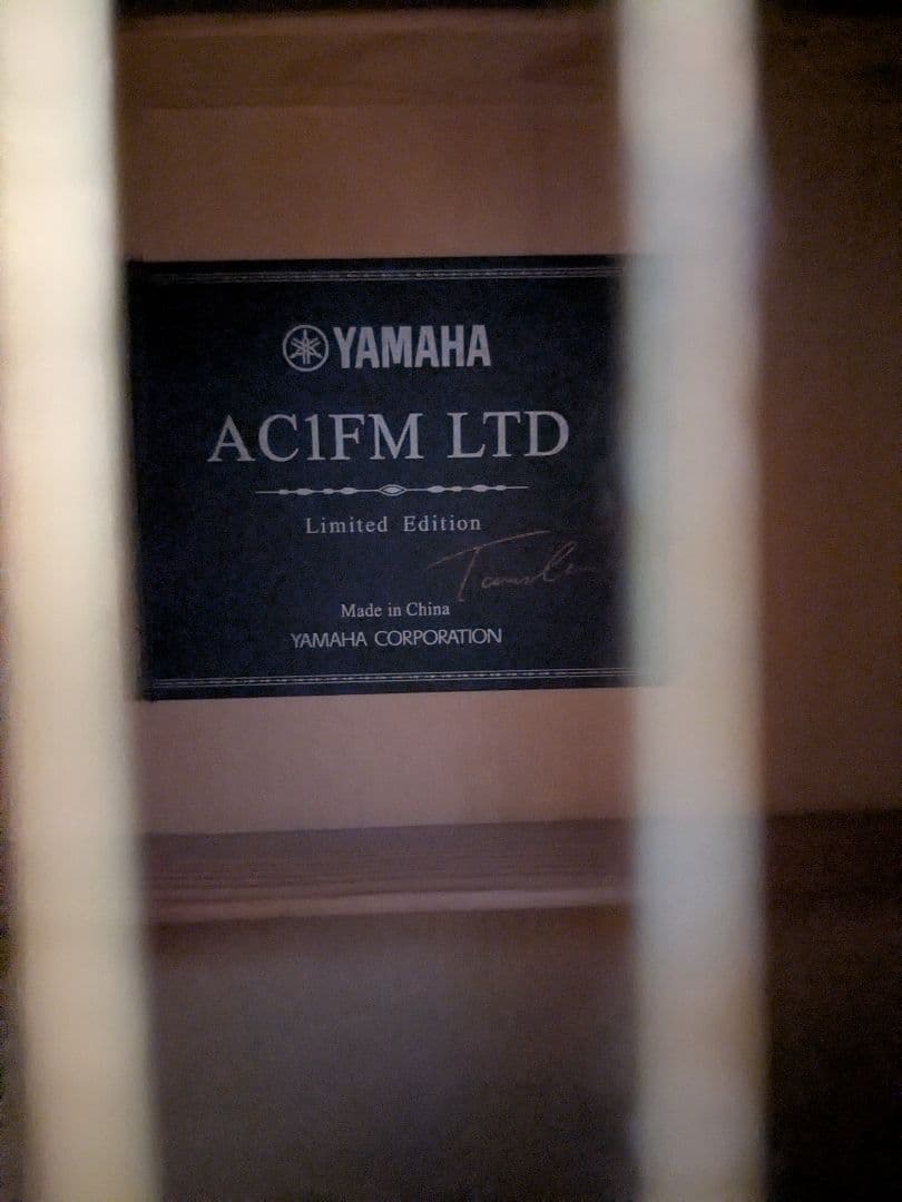 Yamaha AC1FM ltd 限定100本 エレアコ