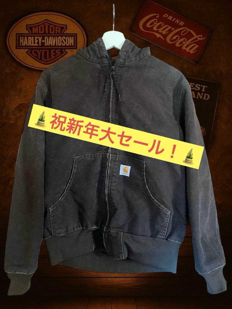 【年明け大放出セール！】Carhartt アクティブジャケット ブラウン