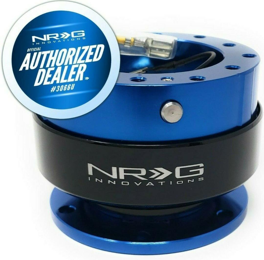 本物! NRG製 Gen2.0 クイックリリース SRK-200BL-BK