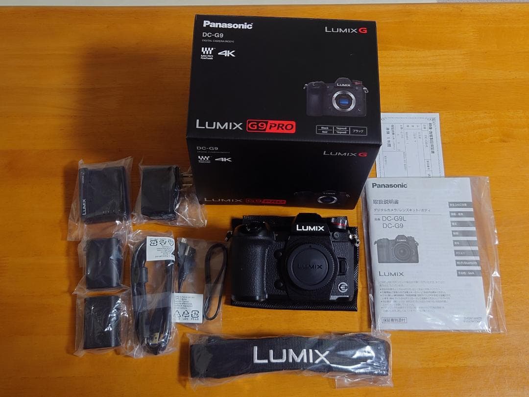 極美品★低ショット2782★LUMIX G9 PRO★SIGMA予備バッテリー付