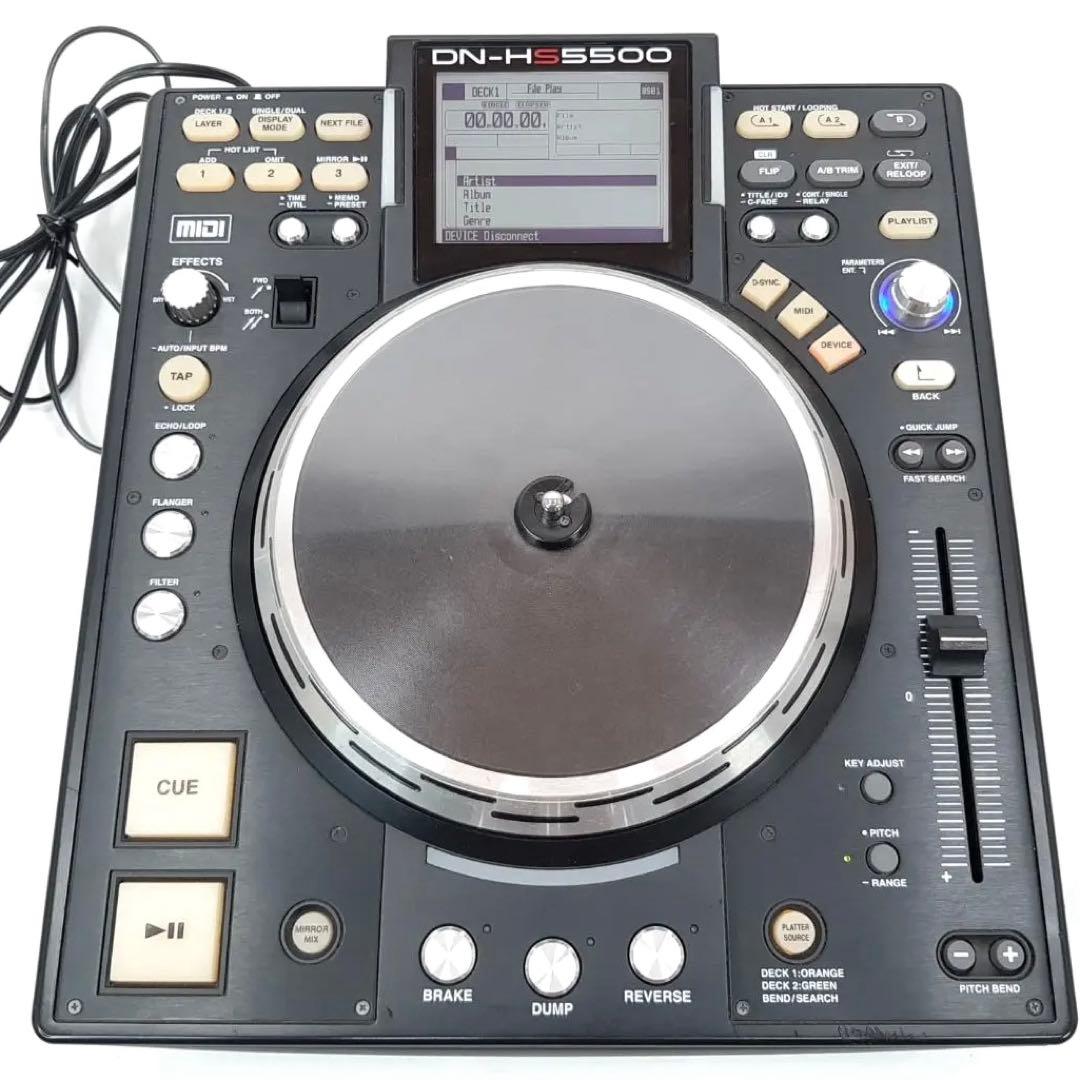 DENON　デノン 歴史的名機　DN-HS5500　データファイルDJ