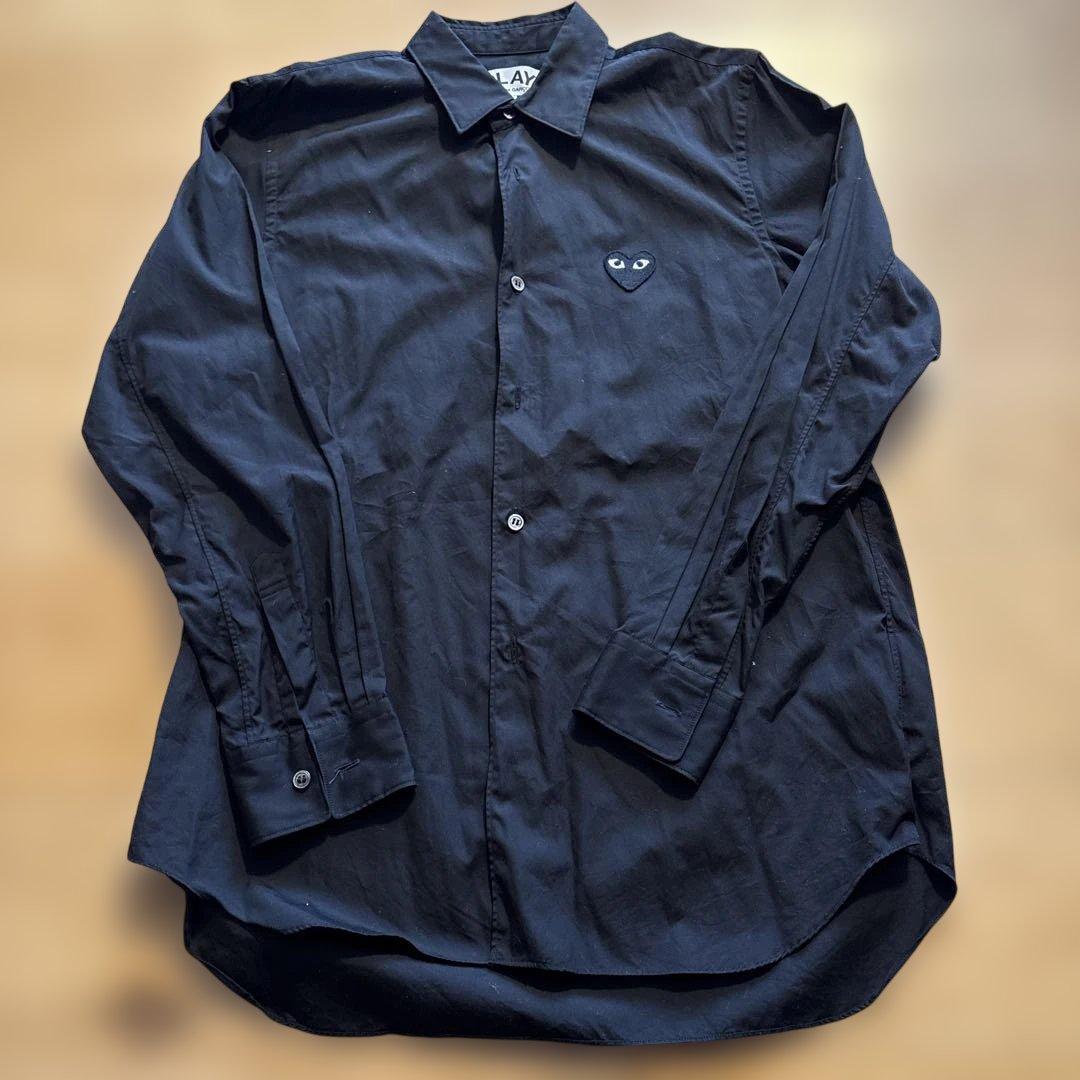 コムデギャルソン　PLAY ブラック　シャツ