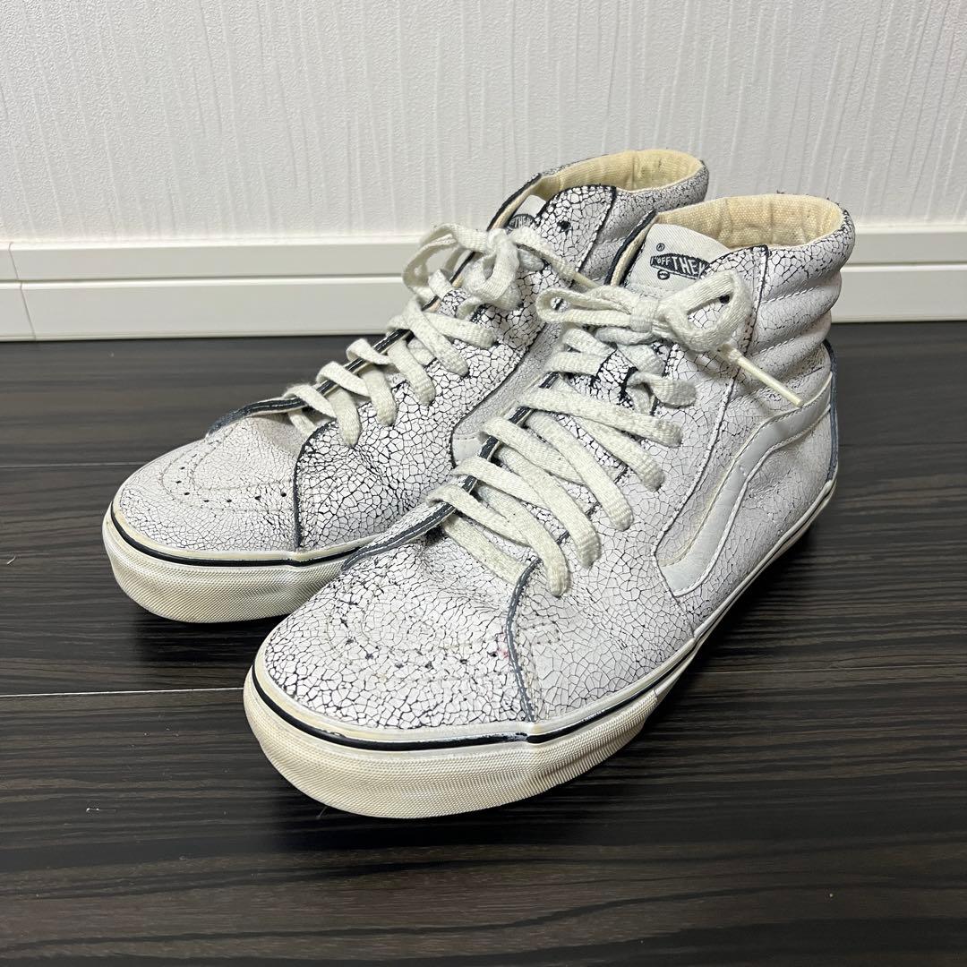 VANS VAULT ペンキ加工 ホワイト