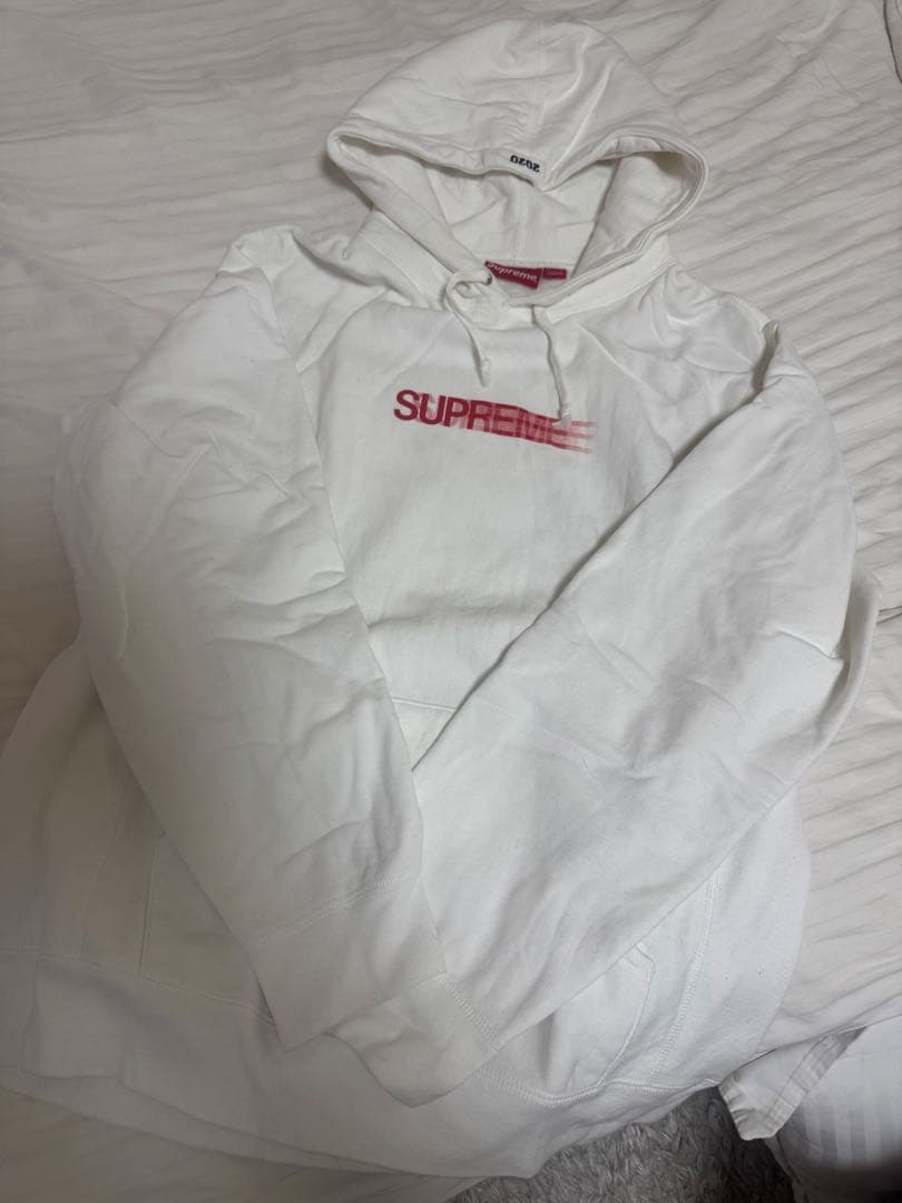 入手困難Supreme モーションロゴパーカー L これが最終値下げです