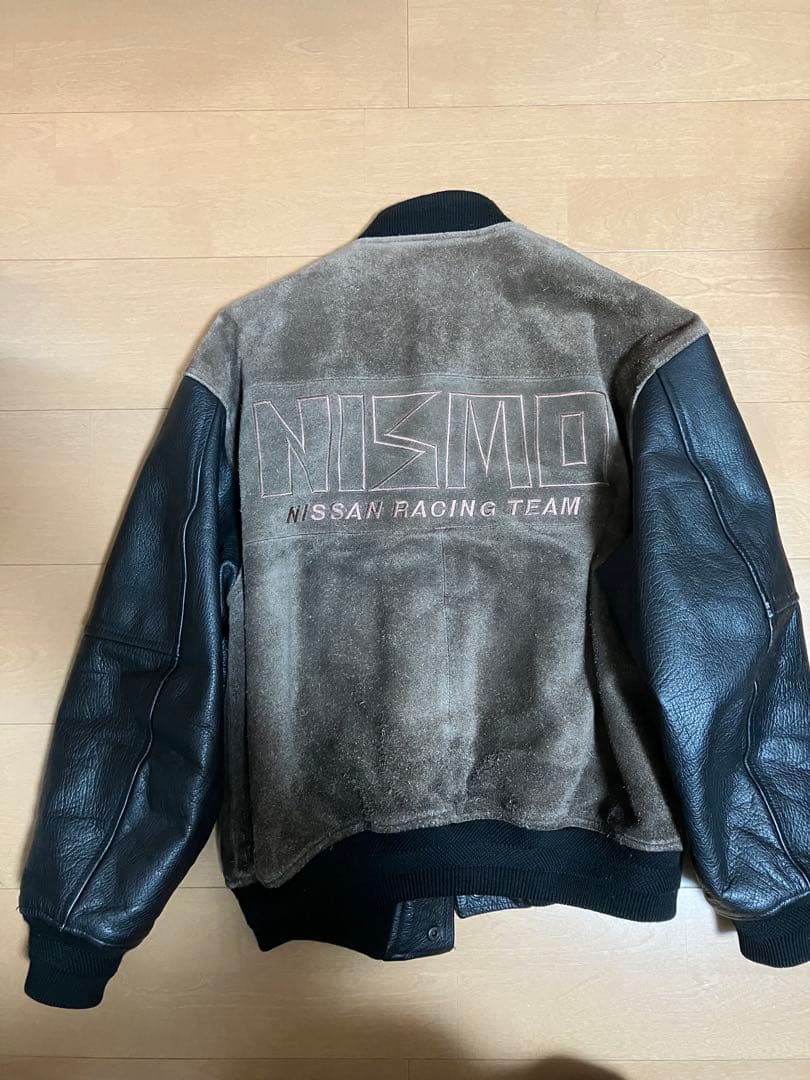 K*s様 NISMO レザースタジャン　90s日産　旧ロゴニスモ　Mサイズ