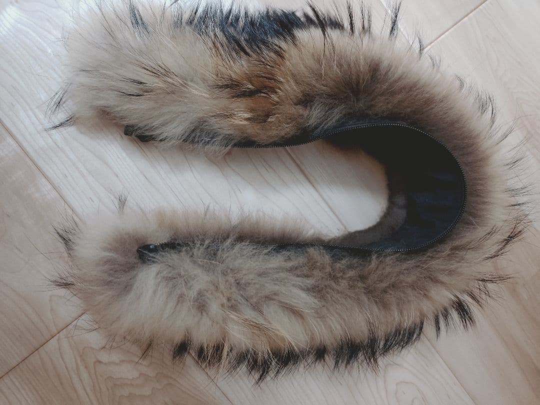 ピレネックス　　　　　　　　　グルノーブルダウンコート　ブラック36ファーあり