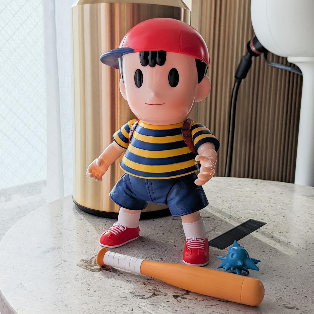 り*た様 ネス フルアクションソフビ　MOTHER2　ほぼ日