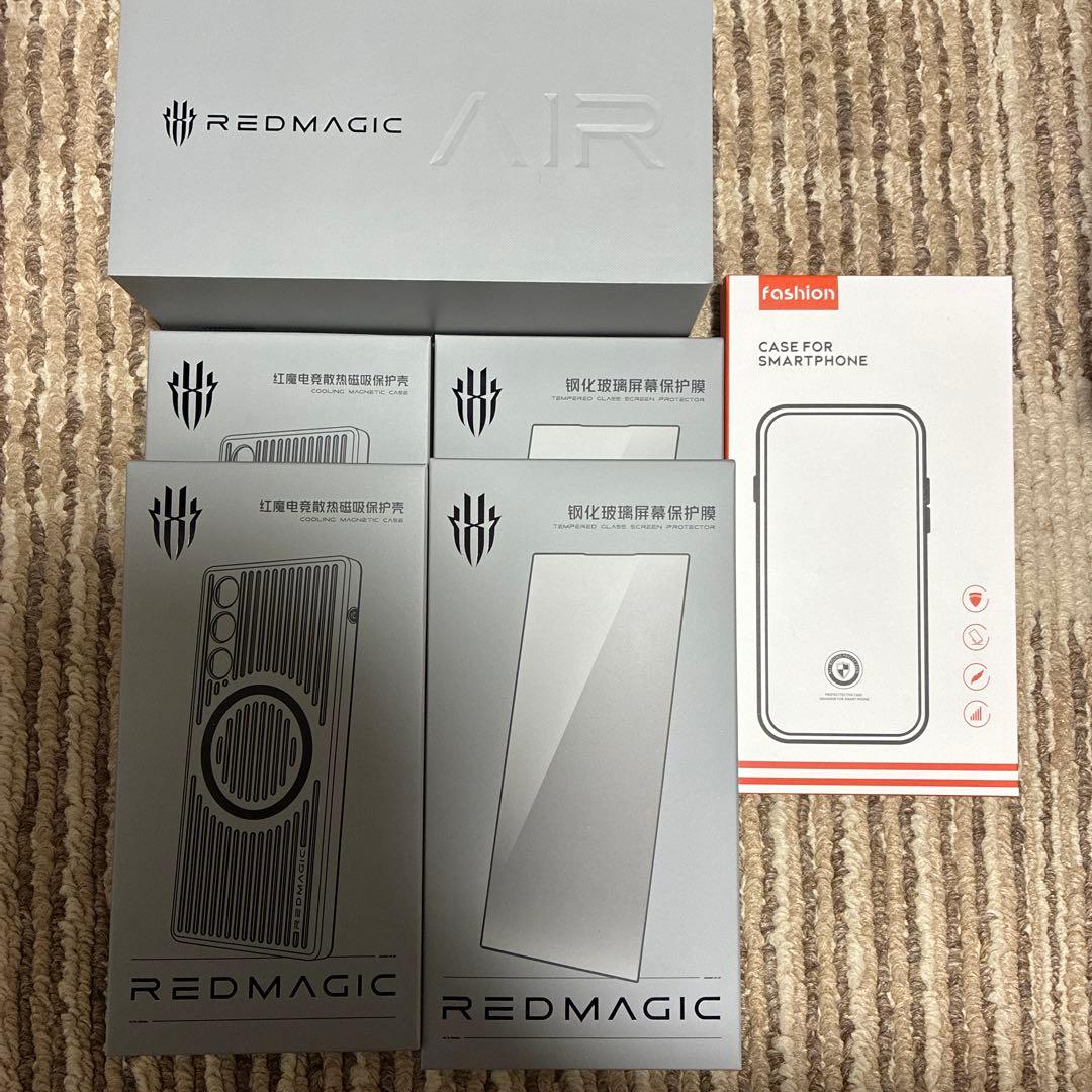 Redmagic 10Air 16/512 Black ケース、フィルム付き