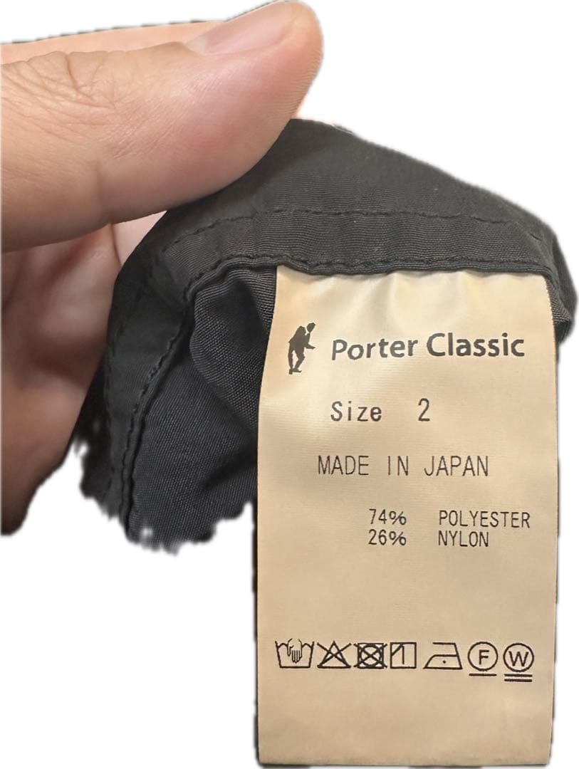 Porter Classic WEATHER SHIRT JACKET サイズ2