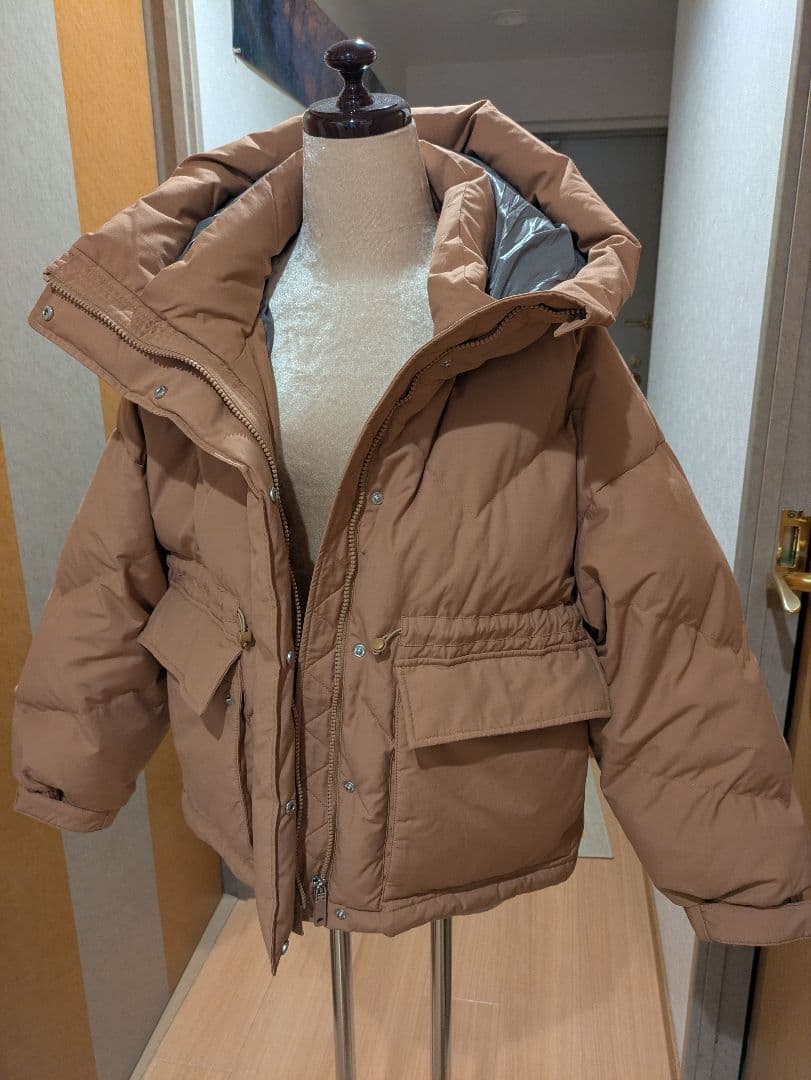 max&co　フード付き　ダウンジャケット