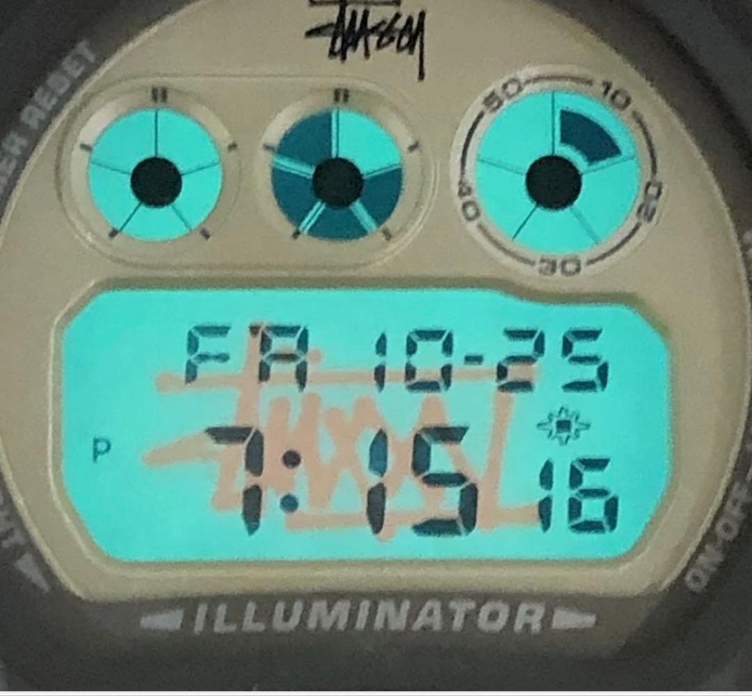 Stussy × G-SHOCK DW-6900STS-9 新品