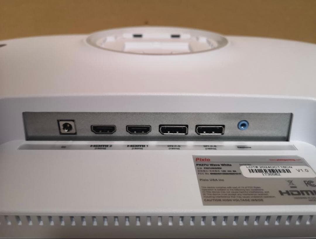 Pixio PX27U Wave ゲーミングモニター 27型 4K 美品