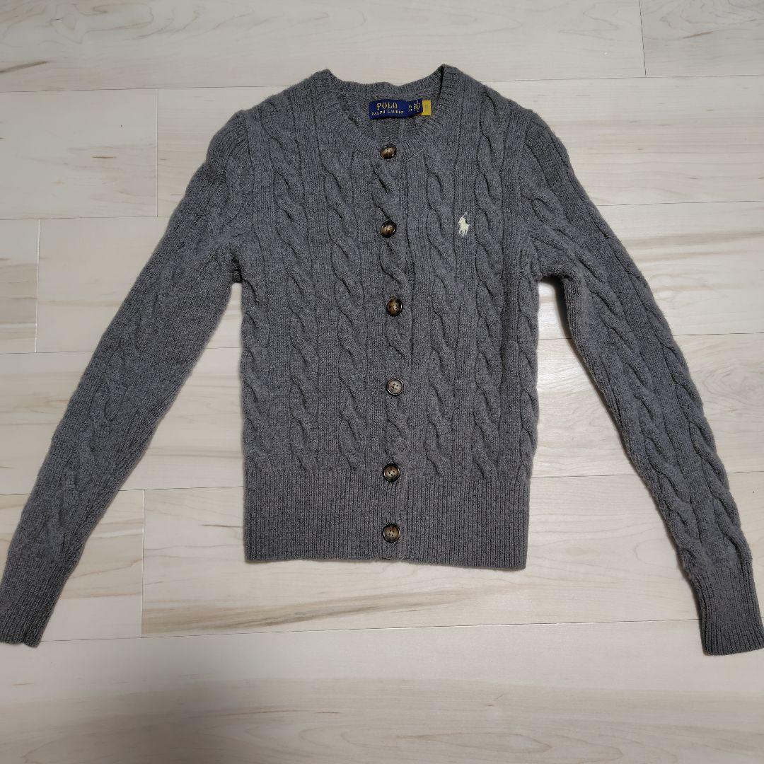 Ralph Laurenケーブルニットカーディガン