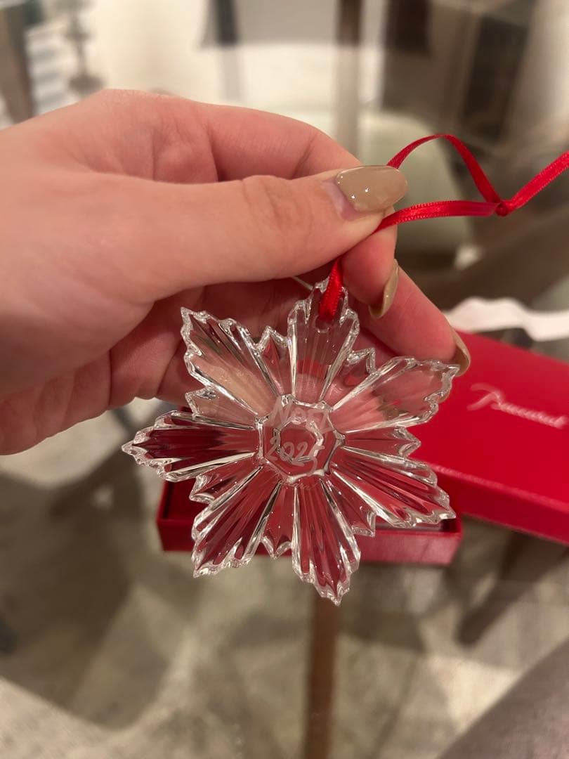 バカラクリスタルオーナメント 2025