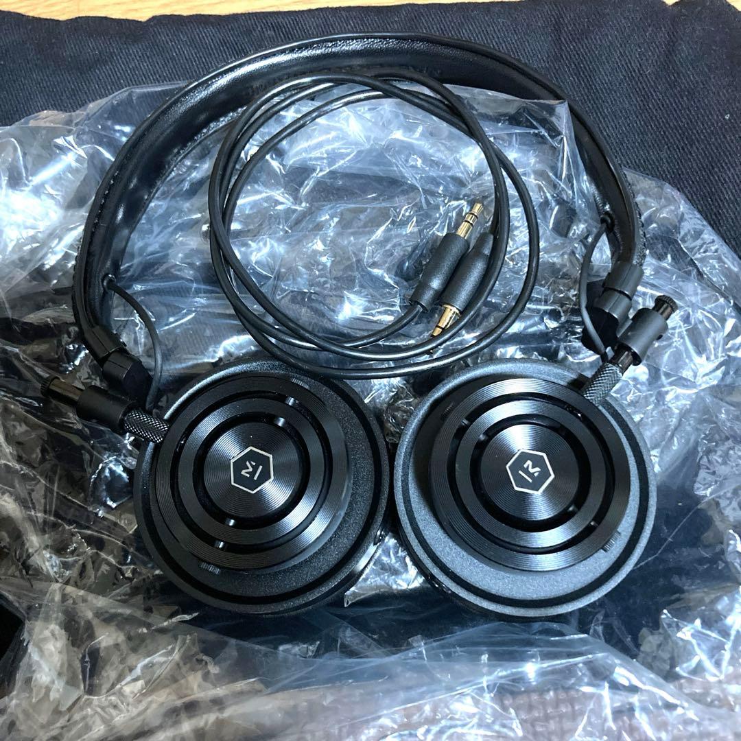 Master&DynamicMH30有線ヘッドホン黒収納袋付き定価40000以上
