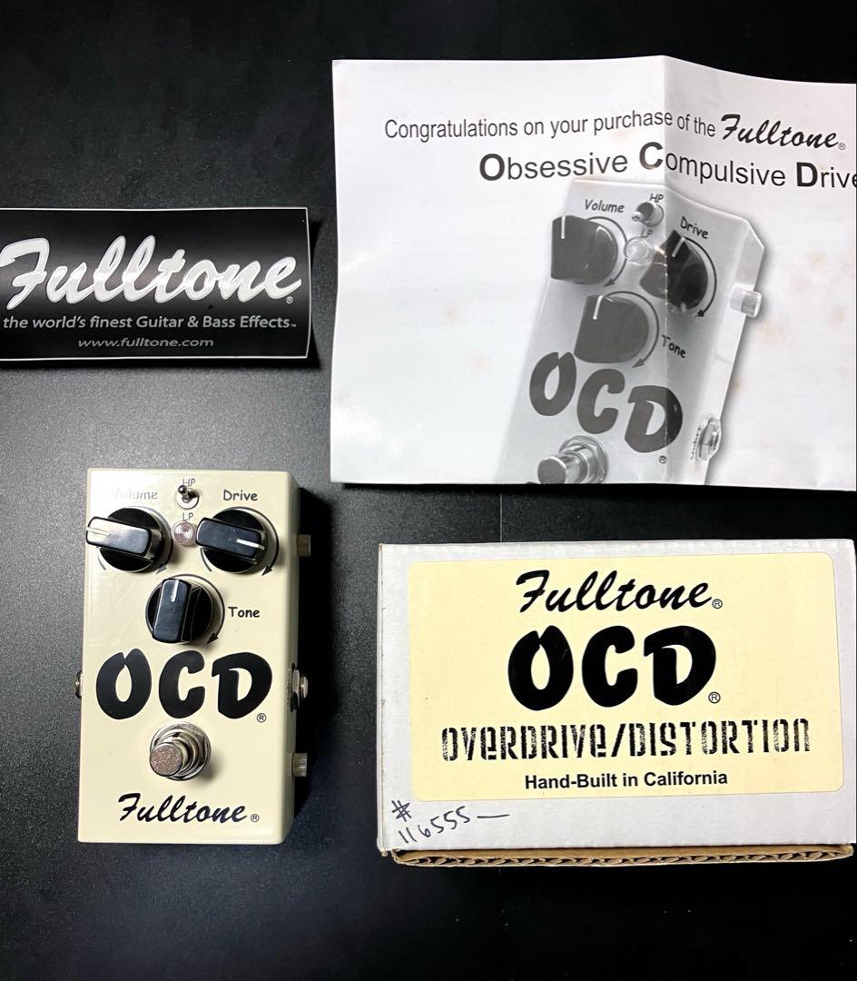 Fullltone OCD ver.1.7 外箱付き　廃盤　エフェクター