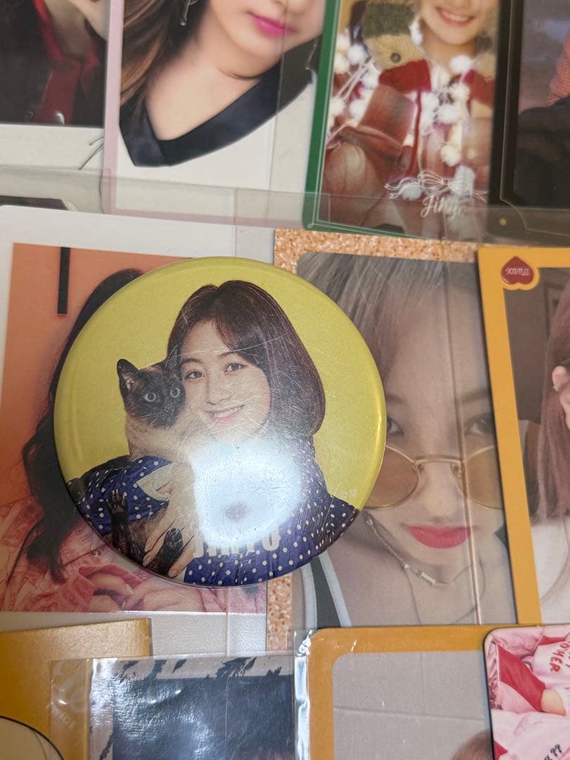 TWICE ジヒョ トレカ ラントレ 缶バッジ その他グッズ まとめ売り