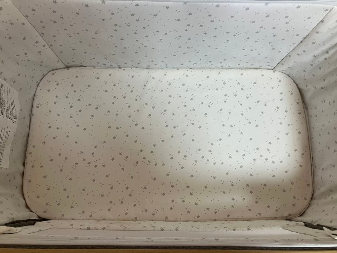 ベビーベッド　HZDMJ グレー