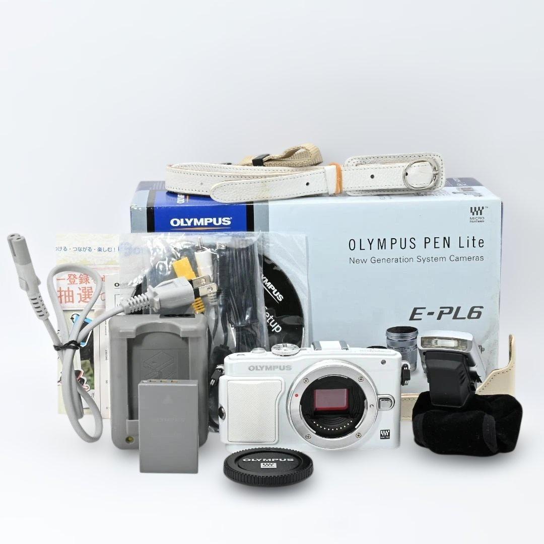 【美品・ショット数：635回、ボディケース】 OLYMPUS E-PL6 ボディ