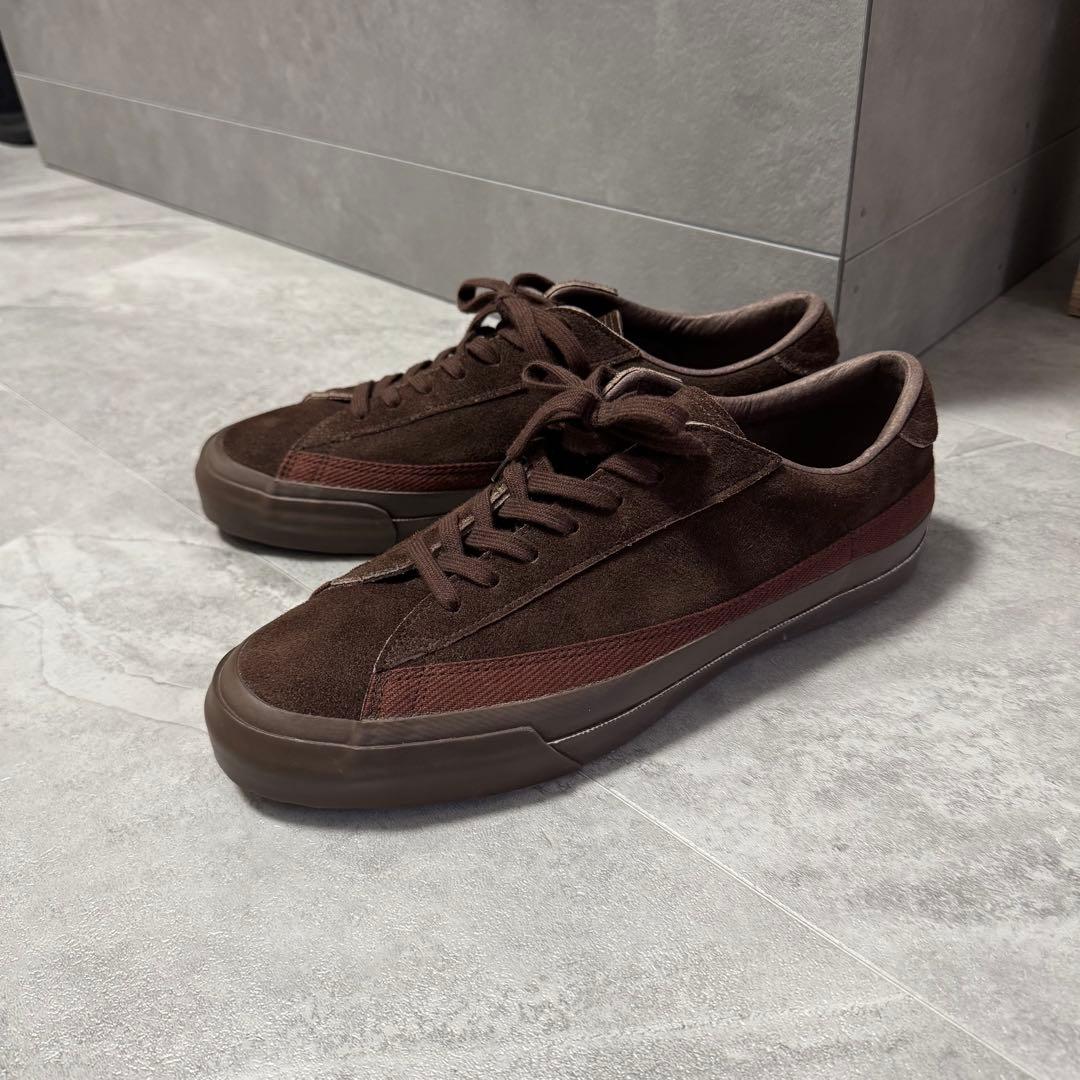 【極美品 27cm】Asahi BELTED LOW SUEDE ブラウン