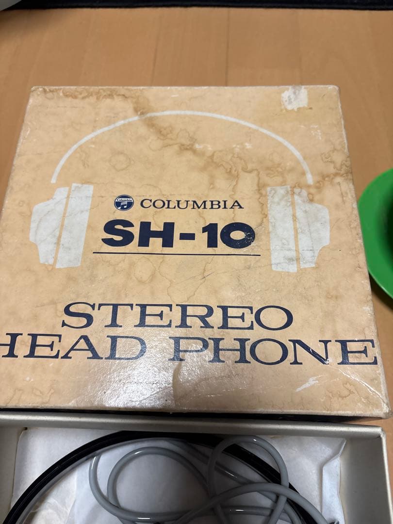 COLUMBIA コロンビア SH-10 ステレオヘッドホンホワイトアンティーク