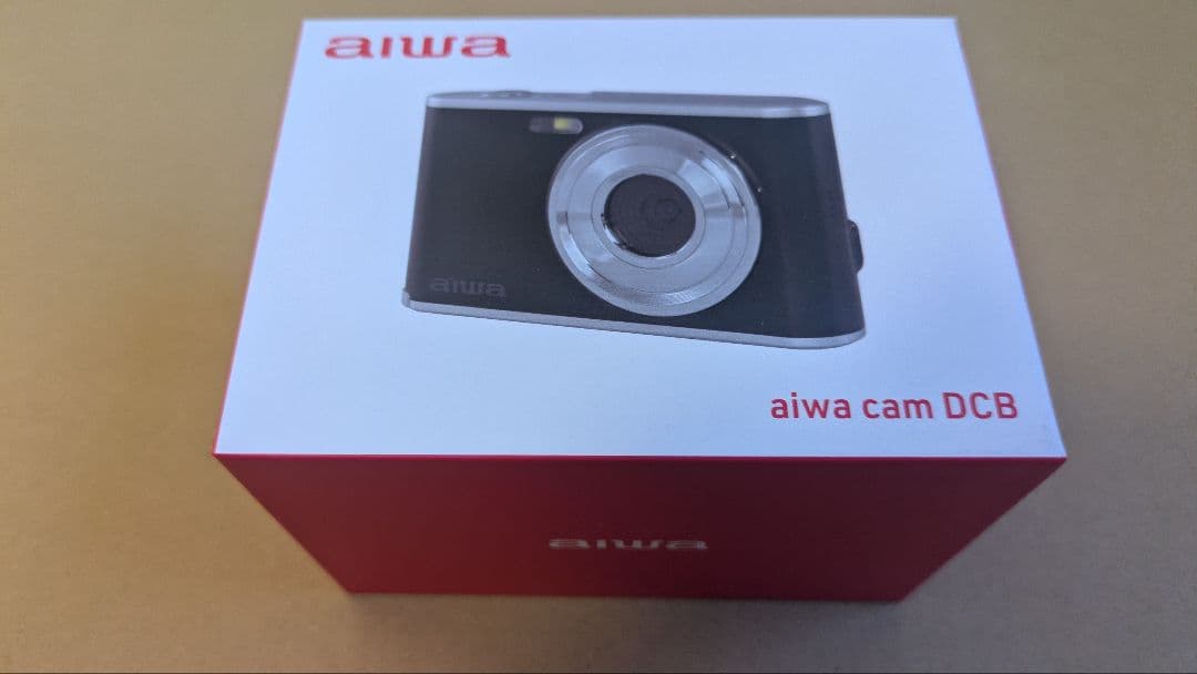 デジタルカメラ aiwa cam DCB 【 使用1回 】