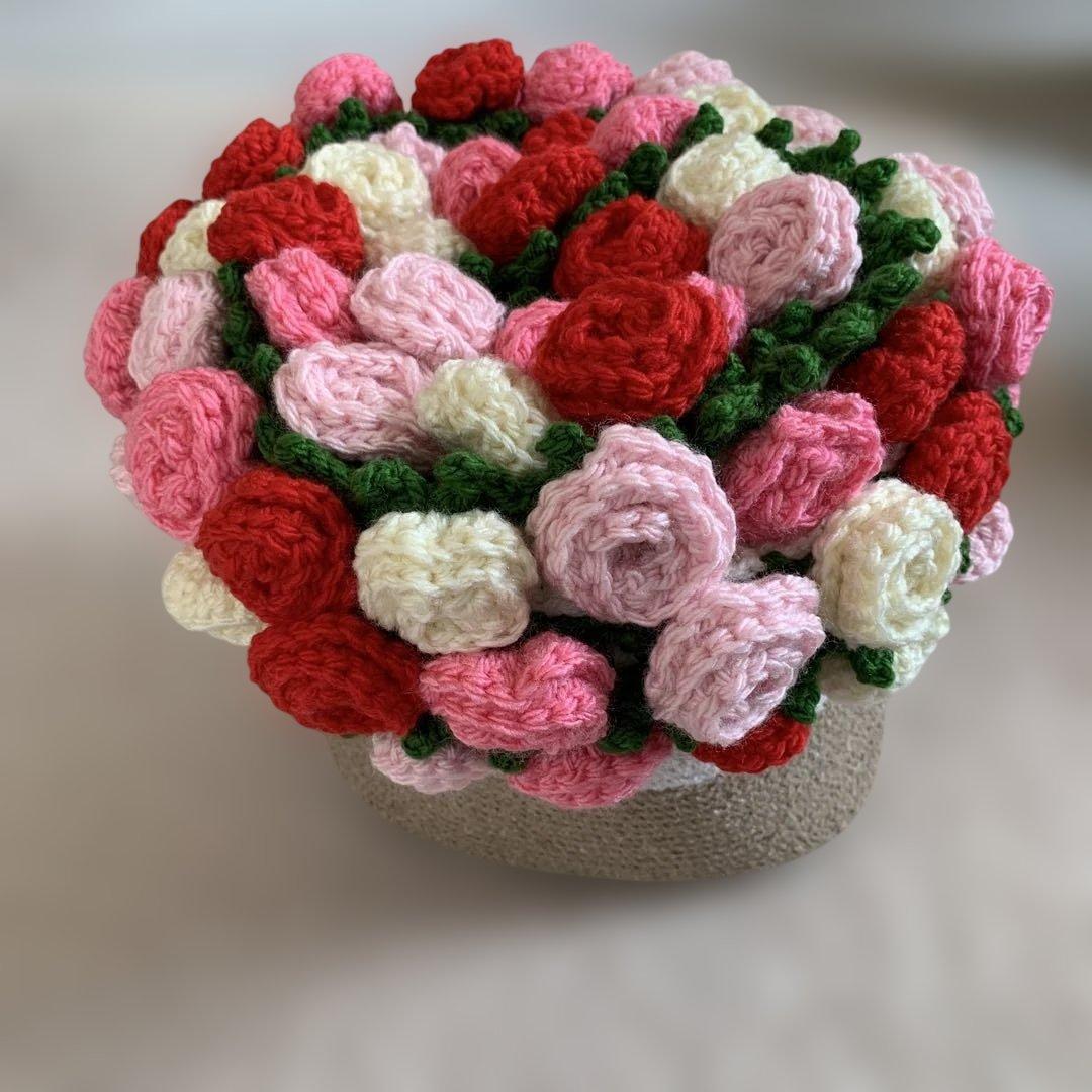 バラのブーケブランケット