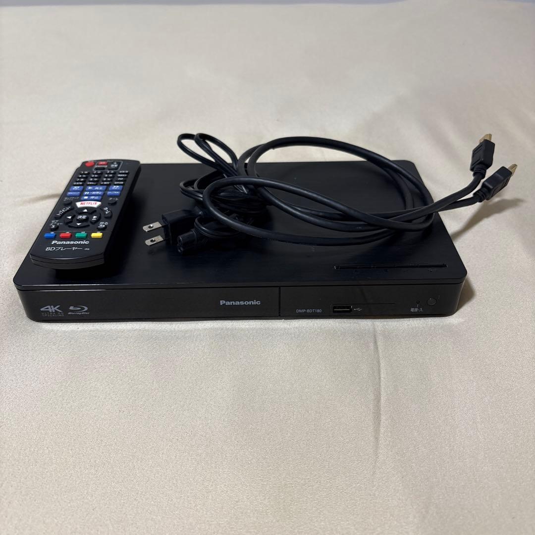 2019年製　パナソニック　ブルーレイプレイヤー　DMP-BDT180