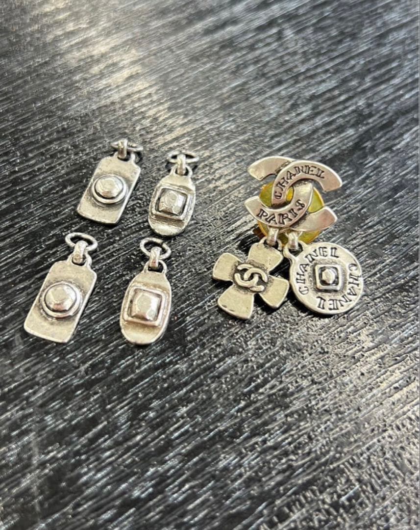 CHANEL ピアス 片耳 チャーム 組み合わせ自由 ココマーク