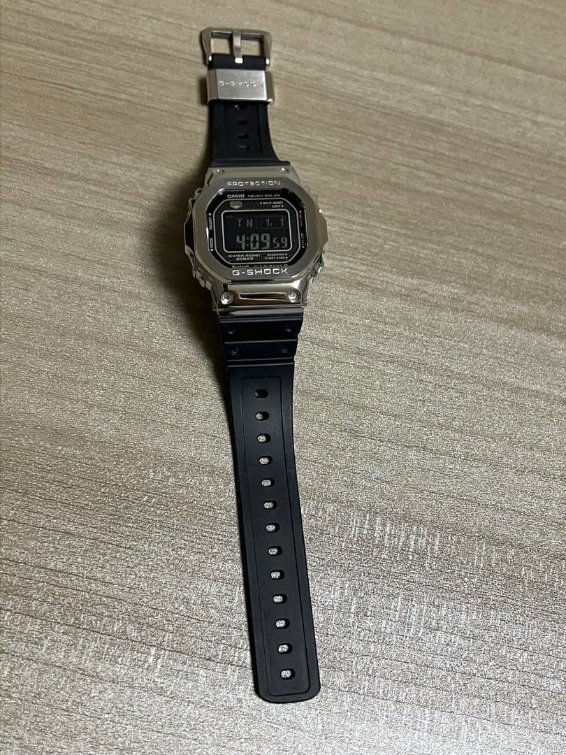 CASIOG-SHOCK シルバー GMW-B5000-1JF