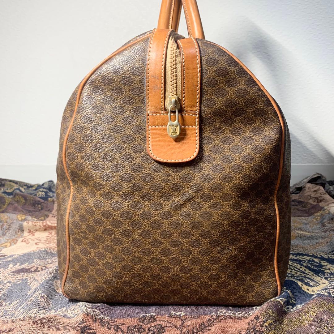 美品！celine セリーヌ　マカダムボストンバッグ