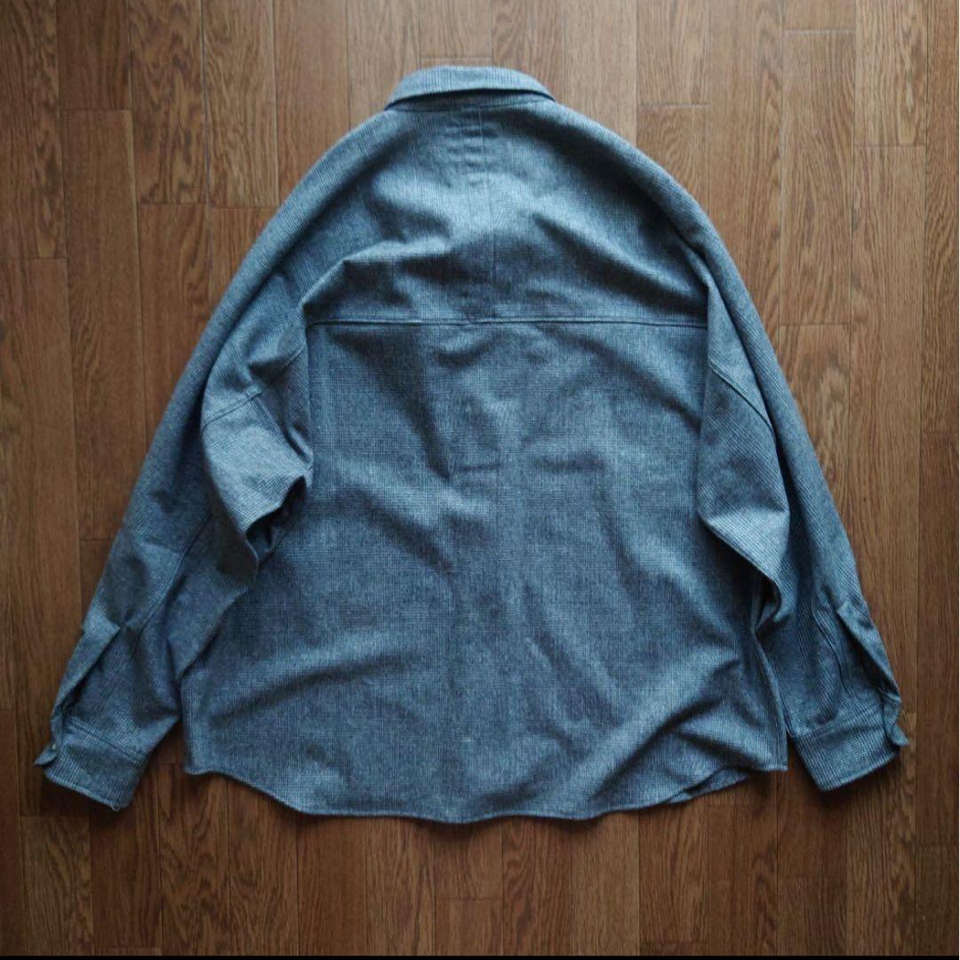 新品 [国産] SUNNY ELEMENT Airfield Shirt 灰 M