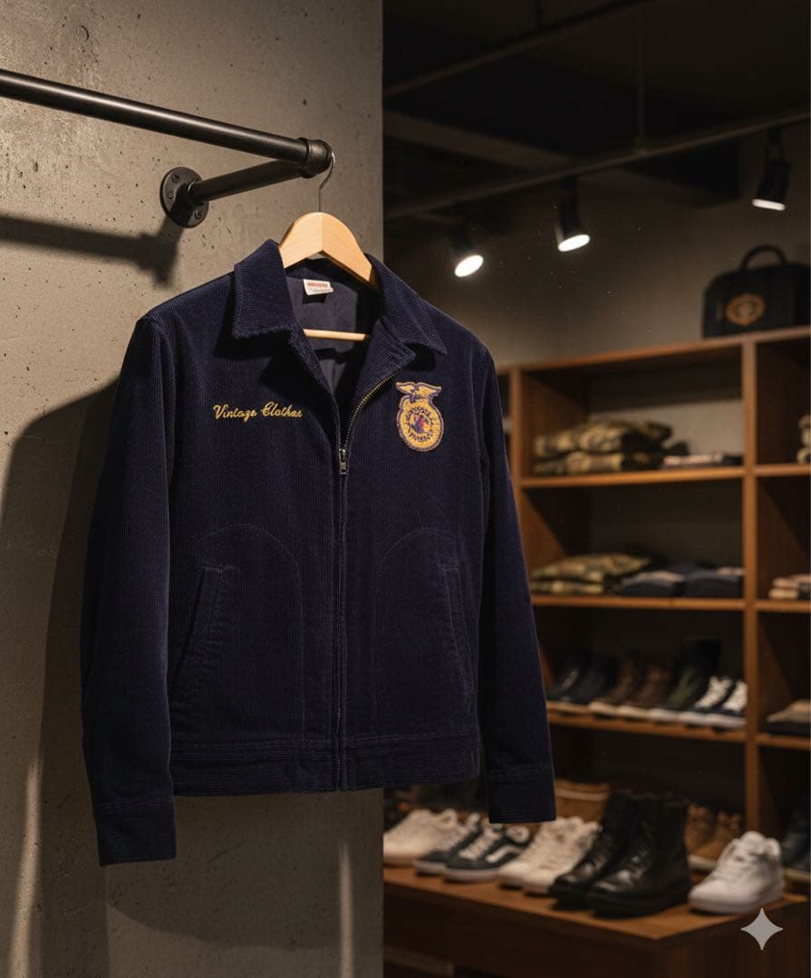 #84XLサイズ FFA JACKET ジャケット 新品未使用ネイビ ー当日出荷