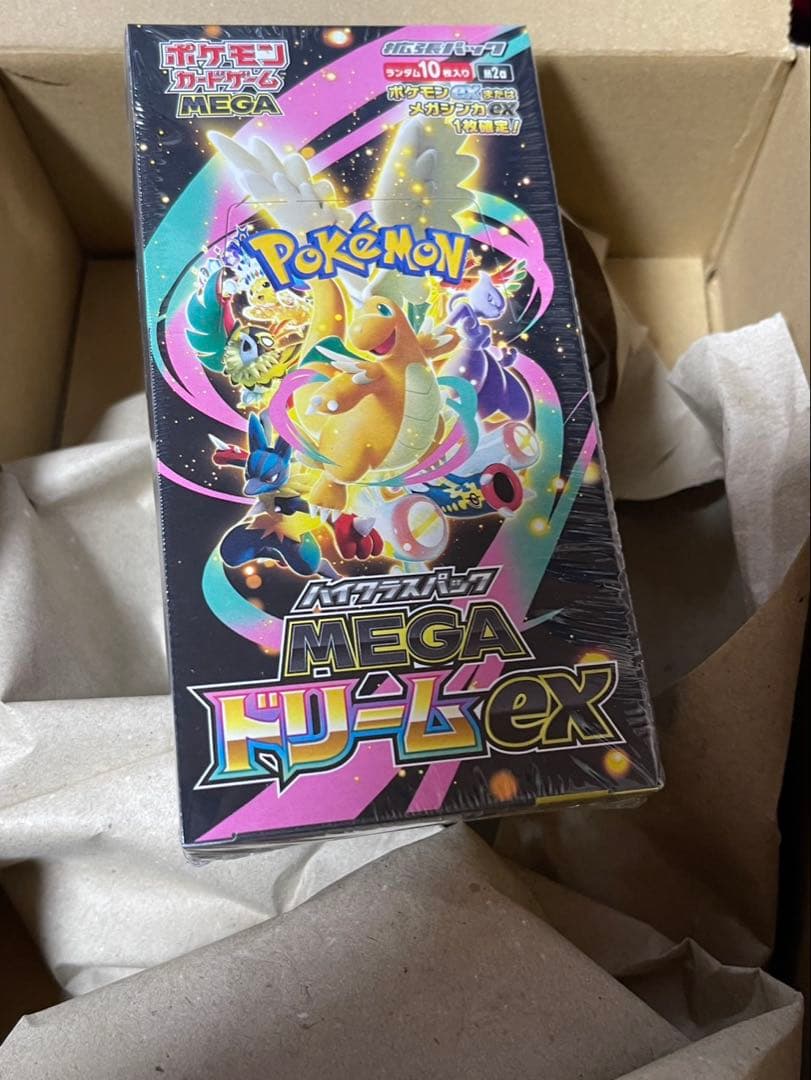 新品シュリンク付きポケモンカードハイクラスパック MEGAドリームex 1BOX