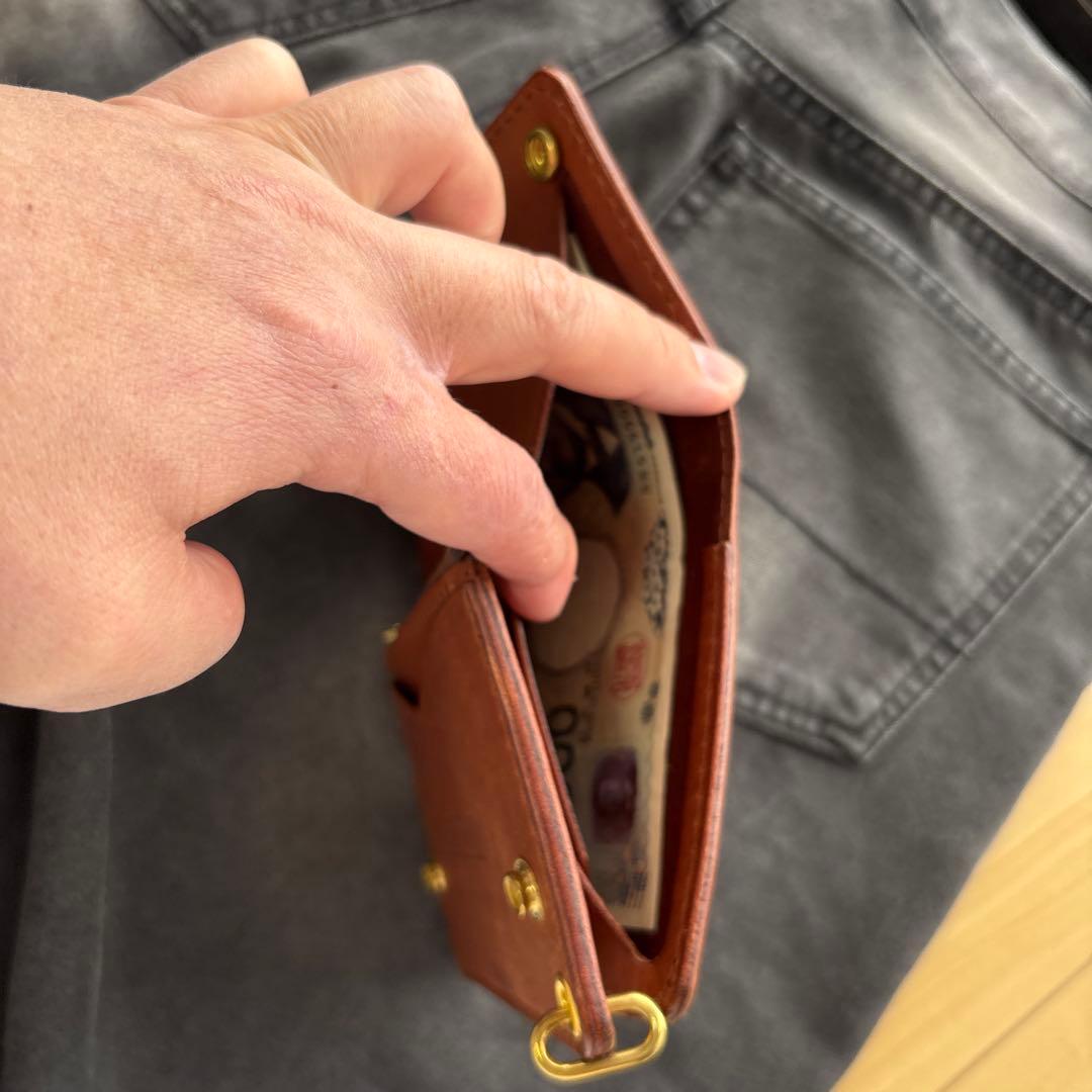 トラッカーウォレット　ショート　コンチョ