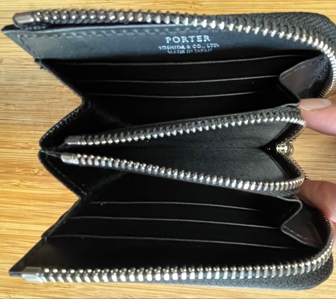 PORTER ポーター エイブルウォレット ブラック黒
