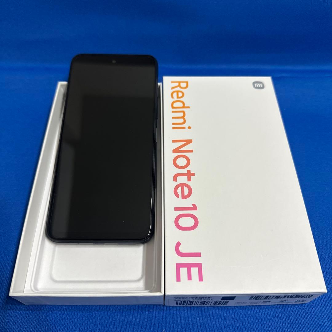 Redmi Note10 JE XIG02SHA標準セット　グラファイトグレー