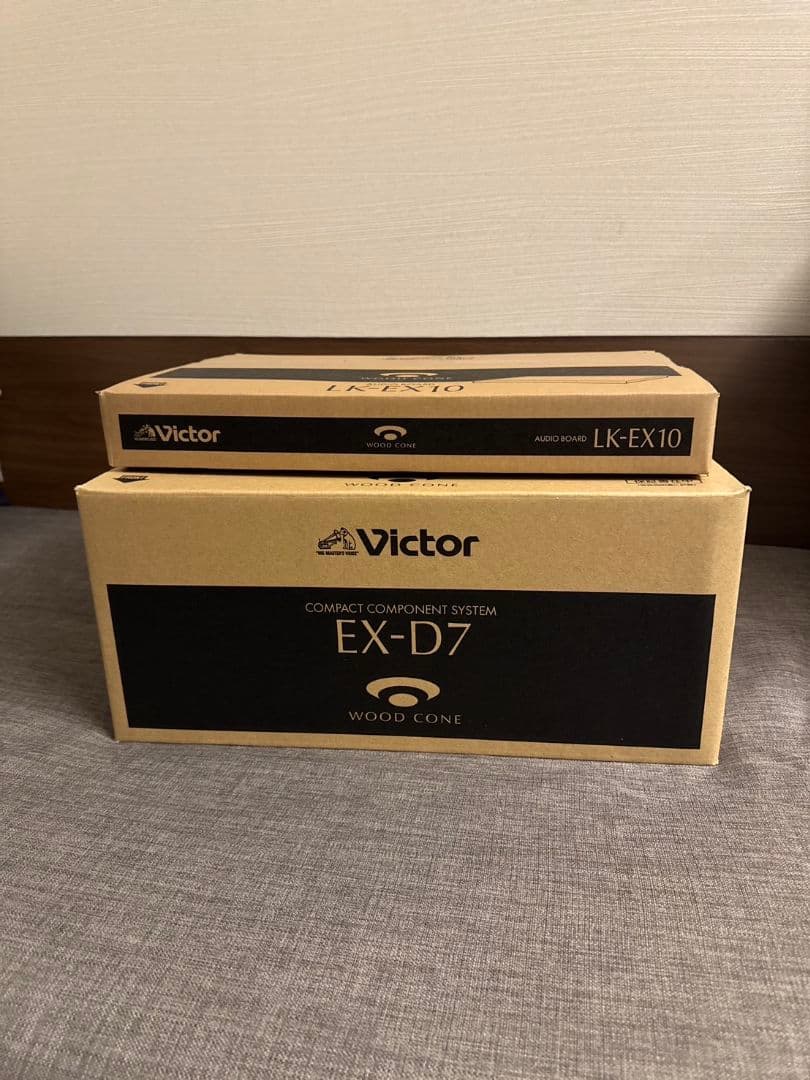 VICTOR WOOD CONE EX-D7　オーディオボードセット