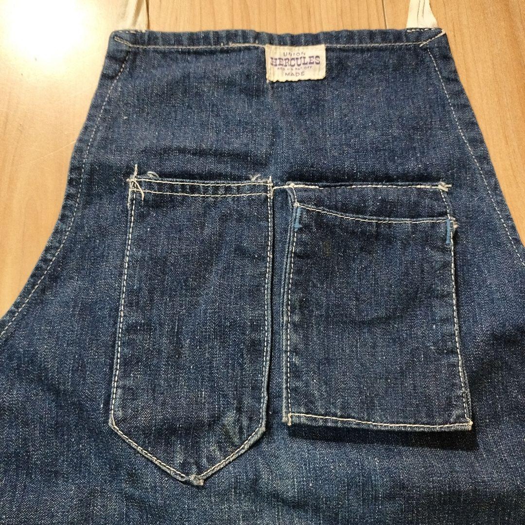 lucky777 HERCULES ヘラクレス 50s エプロン 濃紺