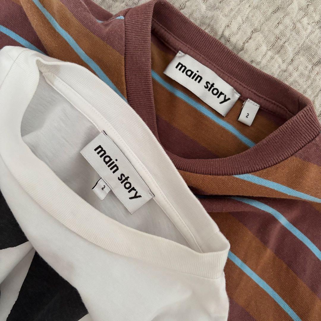 main story Tシャツ　2y 2枚セット