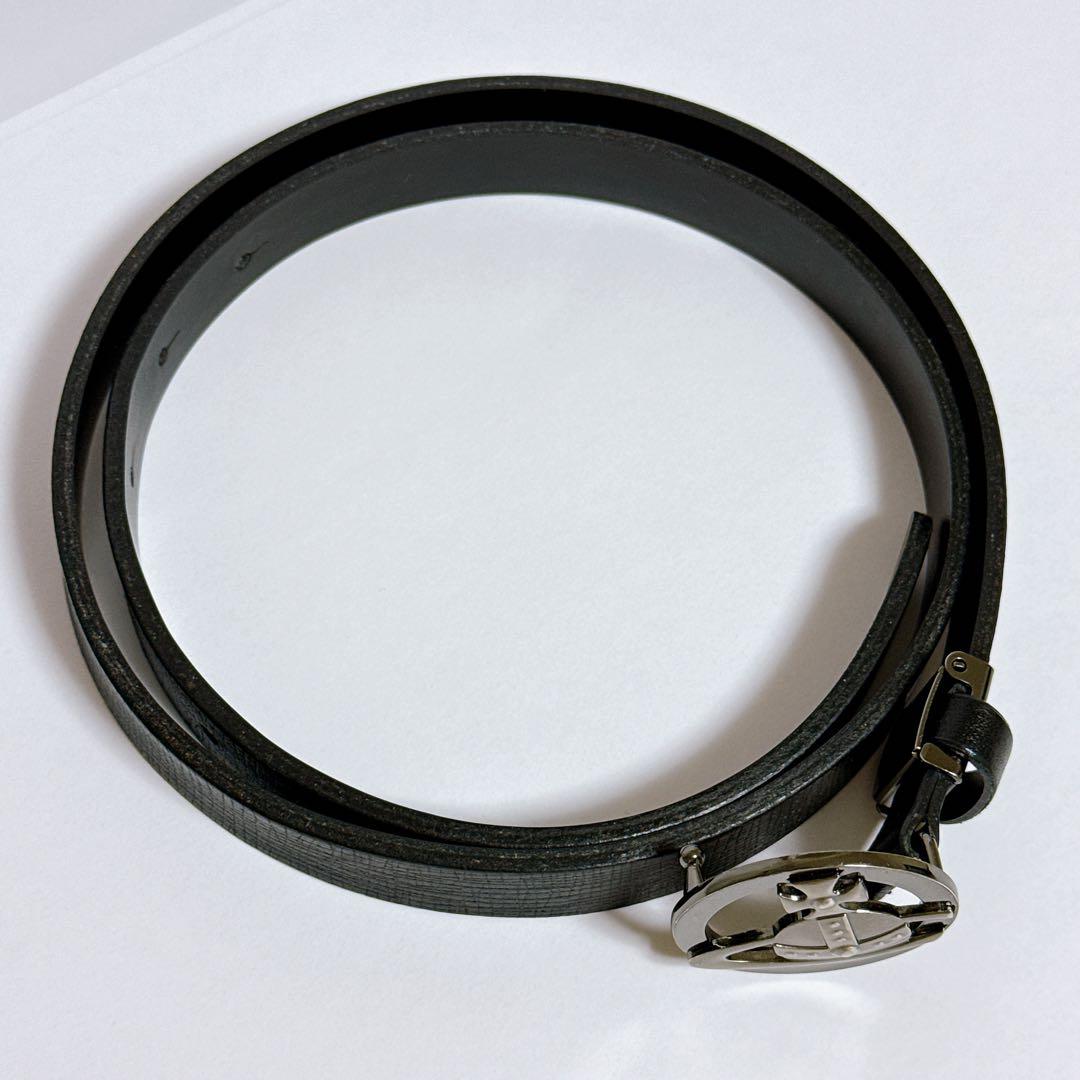 Vivienne Westwood オーブ バックル ベルト 黒ブラック